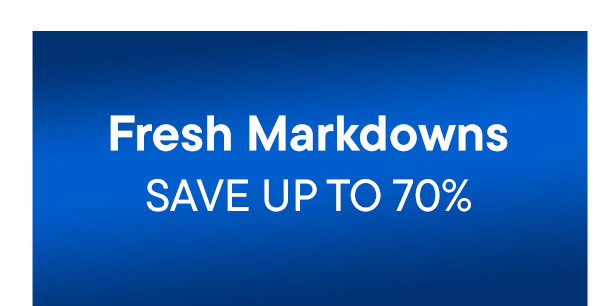 Fresh Markdowns