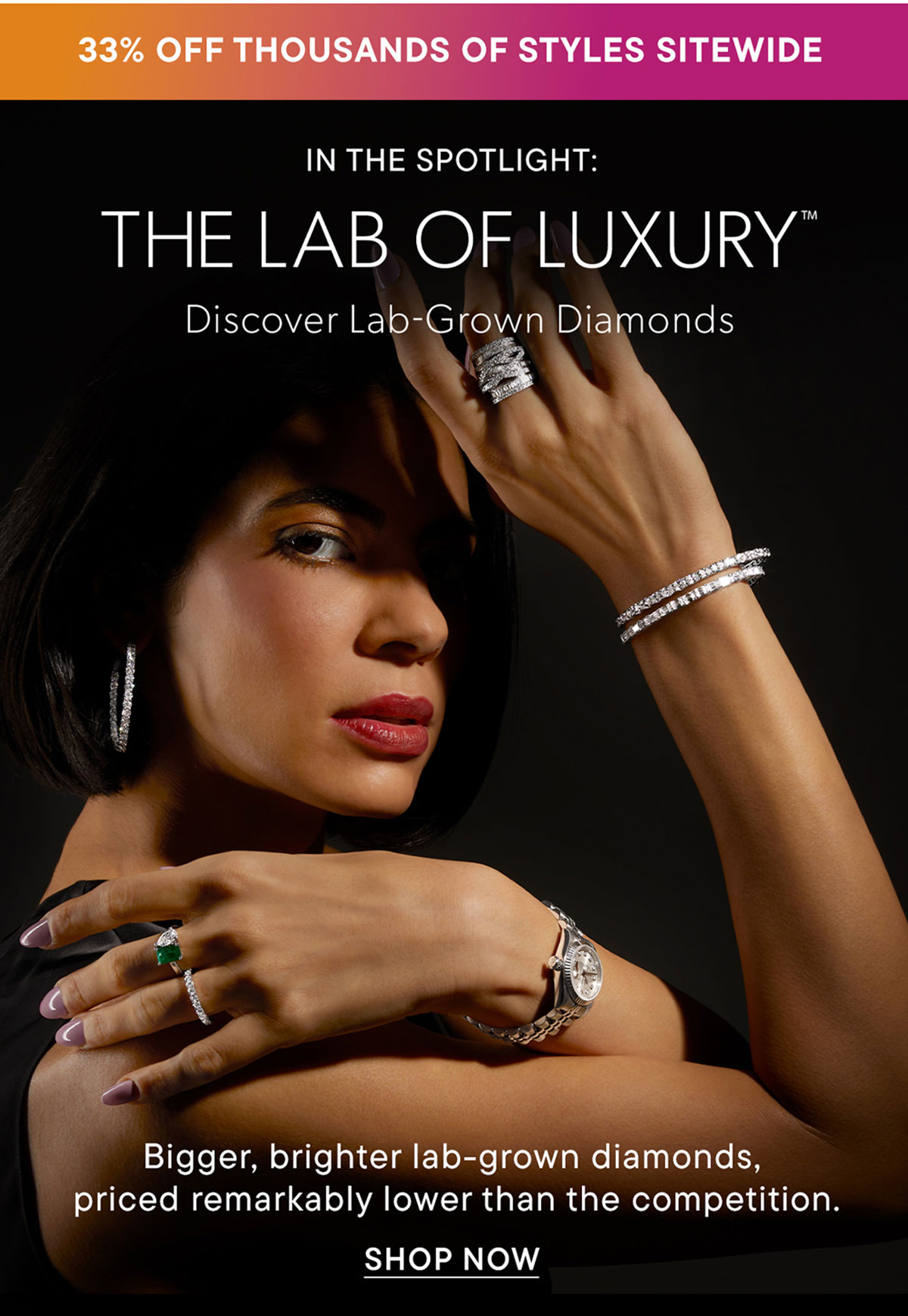 The Lab of Luxury. Discover Lab-Grown Diamonds