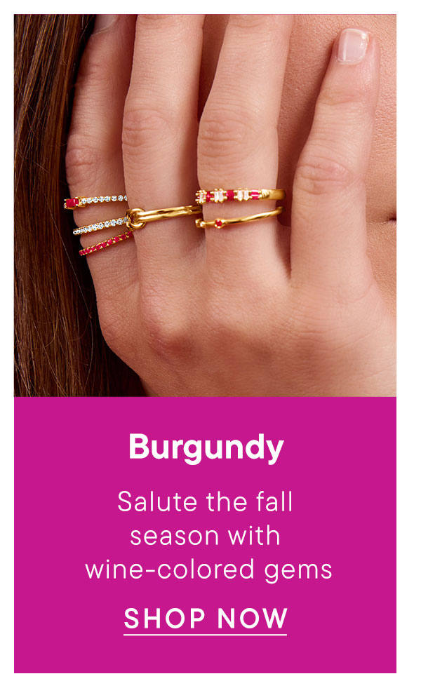 Burgundy. Shop Now