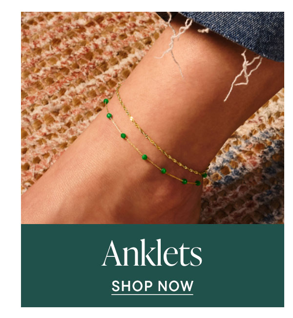 Anklets. Shop Now