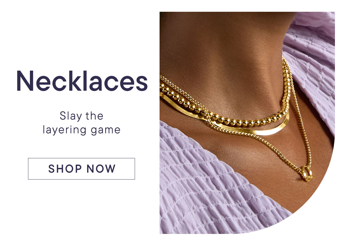 Necklaces. Shop Now