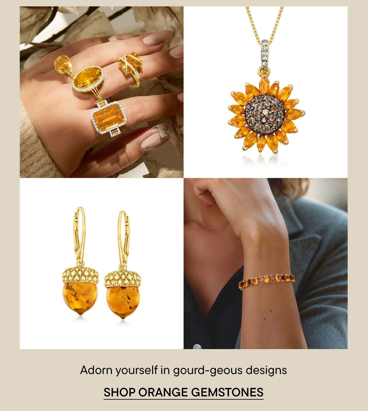 Shop Orange Gemstones