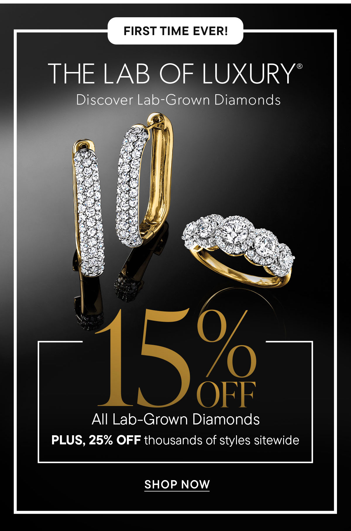 The Lab of Luxury. 15% Off All Lab-Grown Diamonds