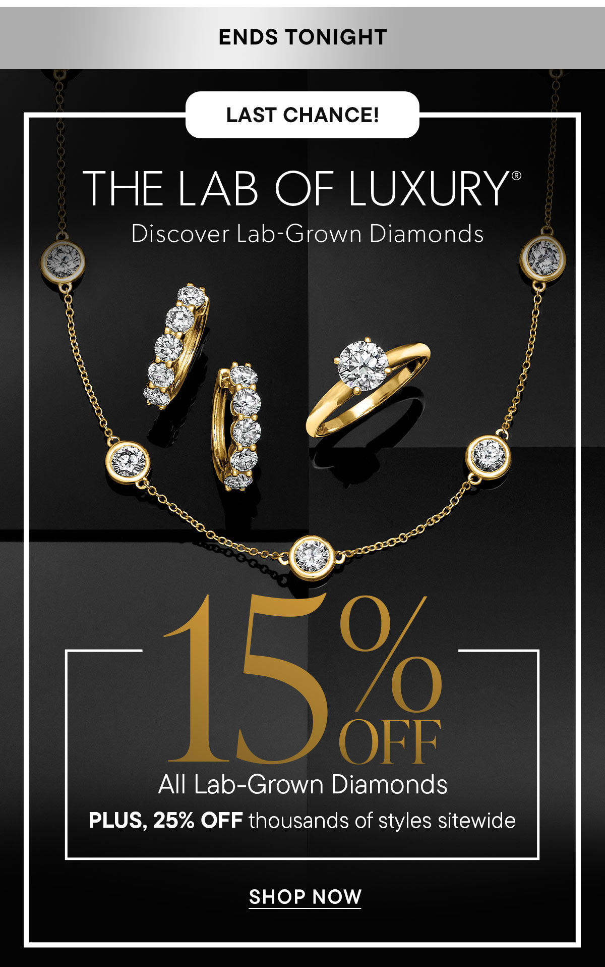 The Lab of Luxury. 15% Off All Lab-Grown Diamonds