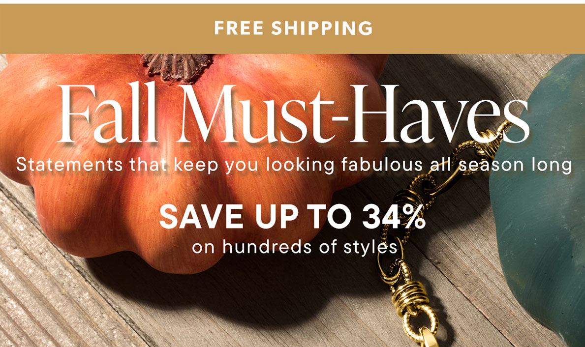 Fall Must-Haves