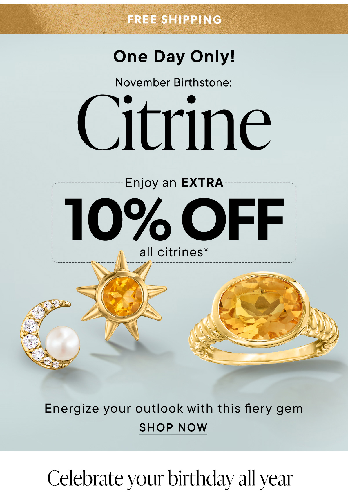 Citrine. Enjoy a EXTRA 10% Off All Citrines