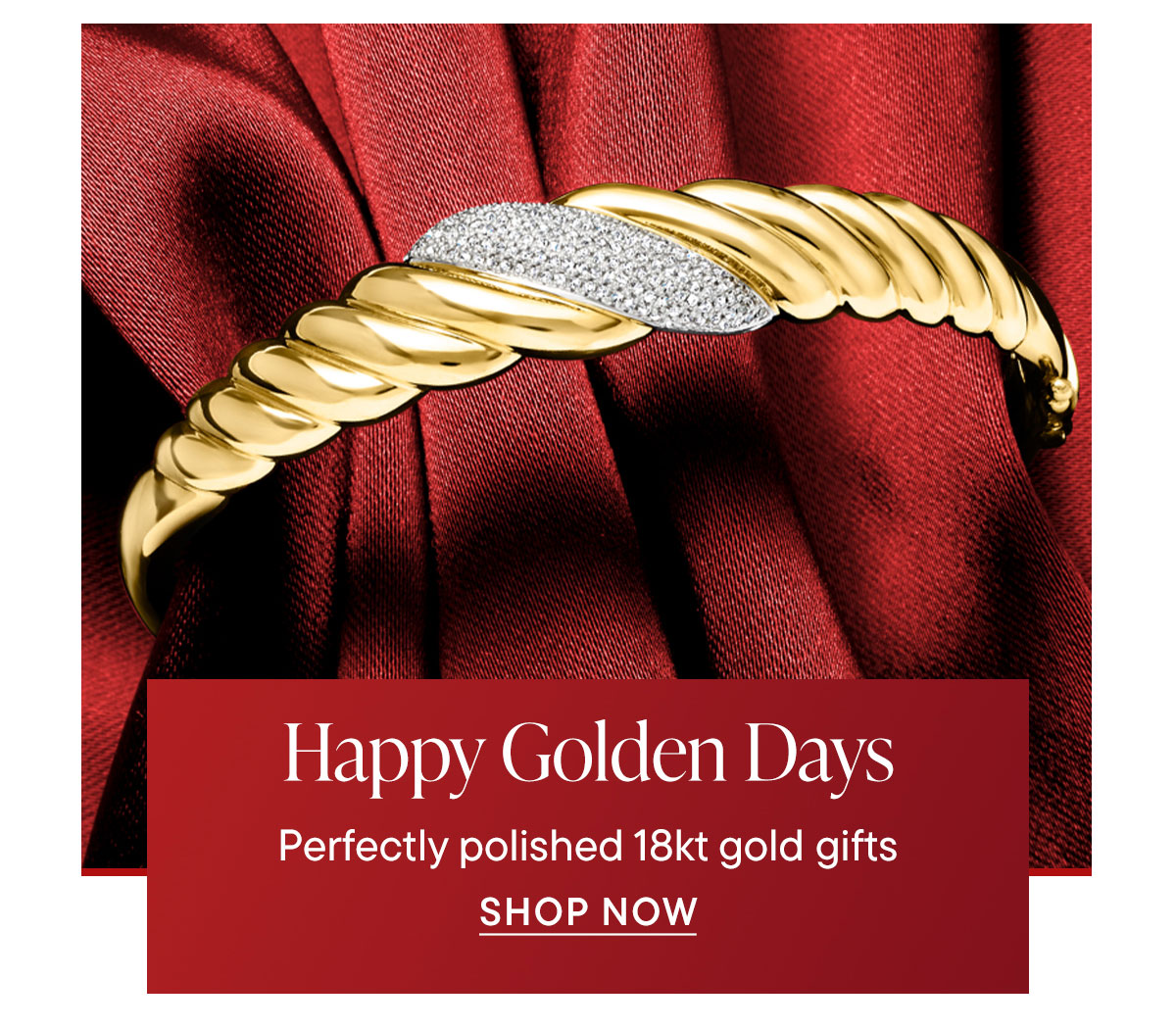 Happy Golden Days. Shop Now