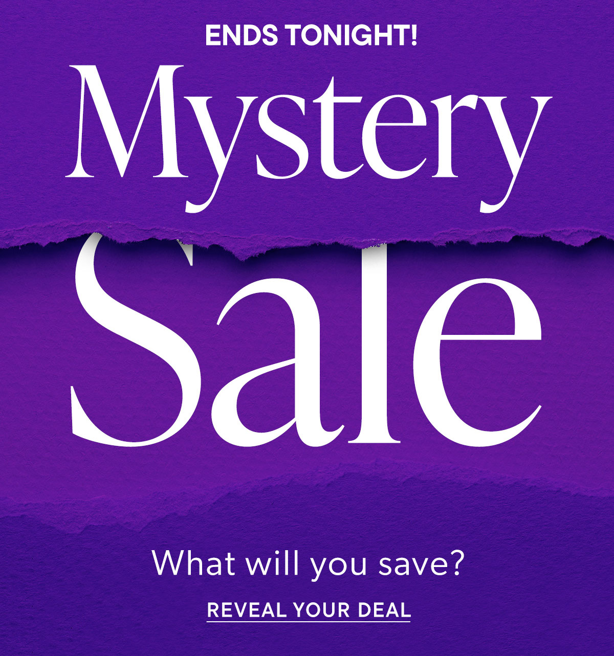 48 Hours Only! Mystery Sale