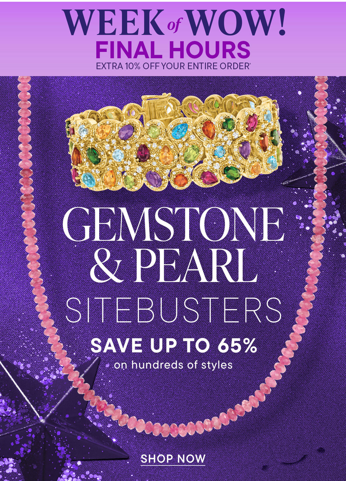 Gemstone & Pearl Sitebusters. Save Up To 65%