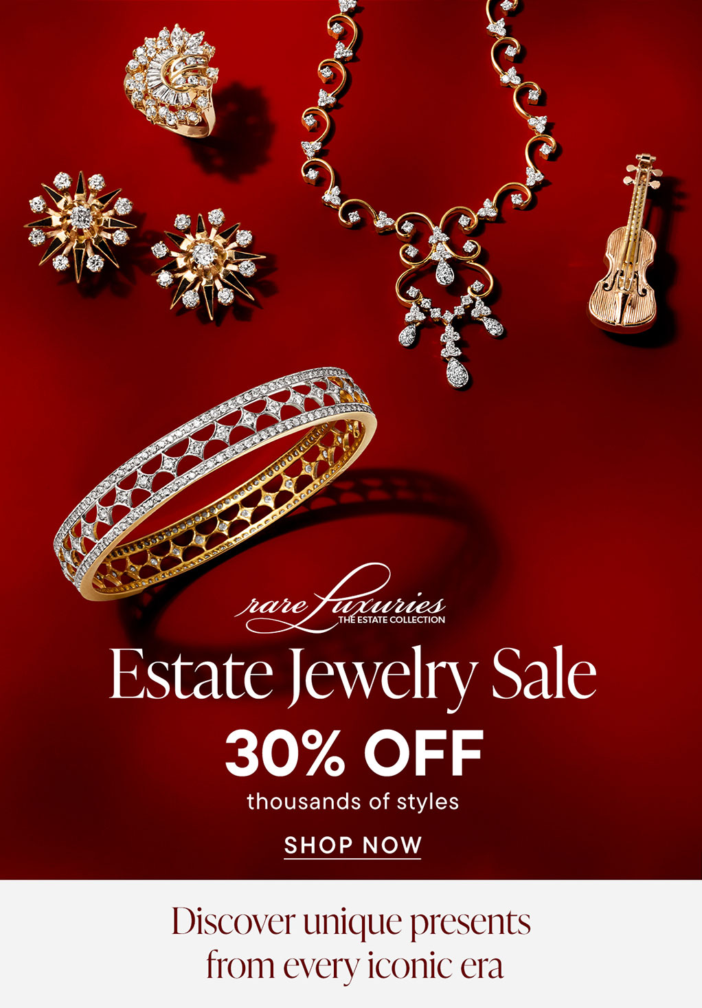 Estate Jewelry Sale. 30% Off Thousands of Styles