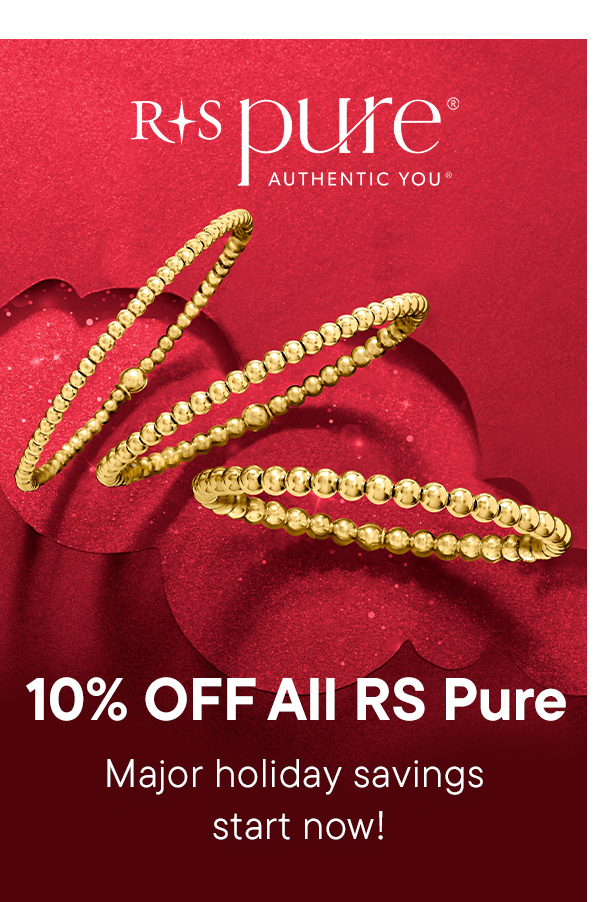 10% Off All RS Pure Jewelry