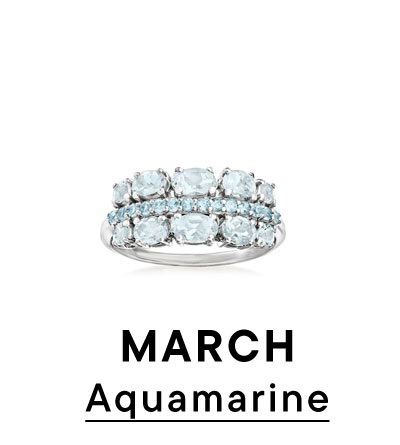 March Aquamarine