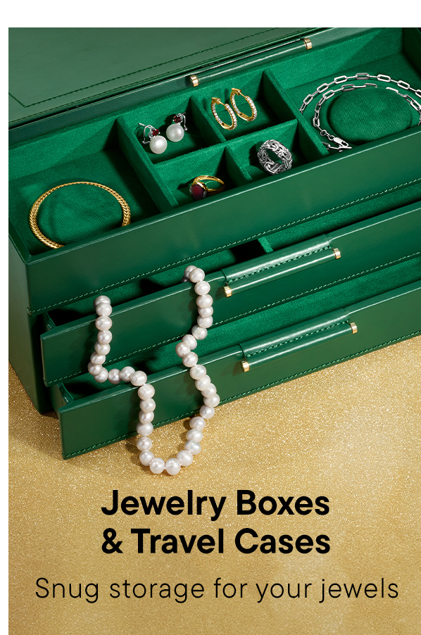 Jewelry Boxes & Travel Cases