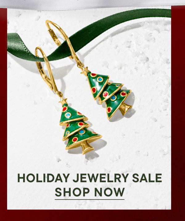 Holiday Jewelry Sale. Shop Now