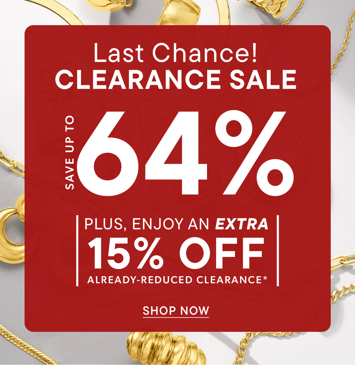 Last Chance! Clearance Sale. Save Up To 67%