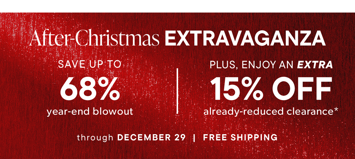 Save Up To 68% Year-End Blowout