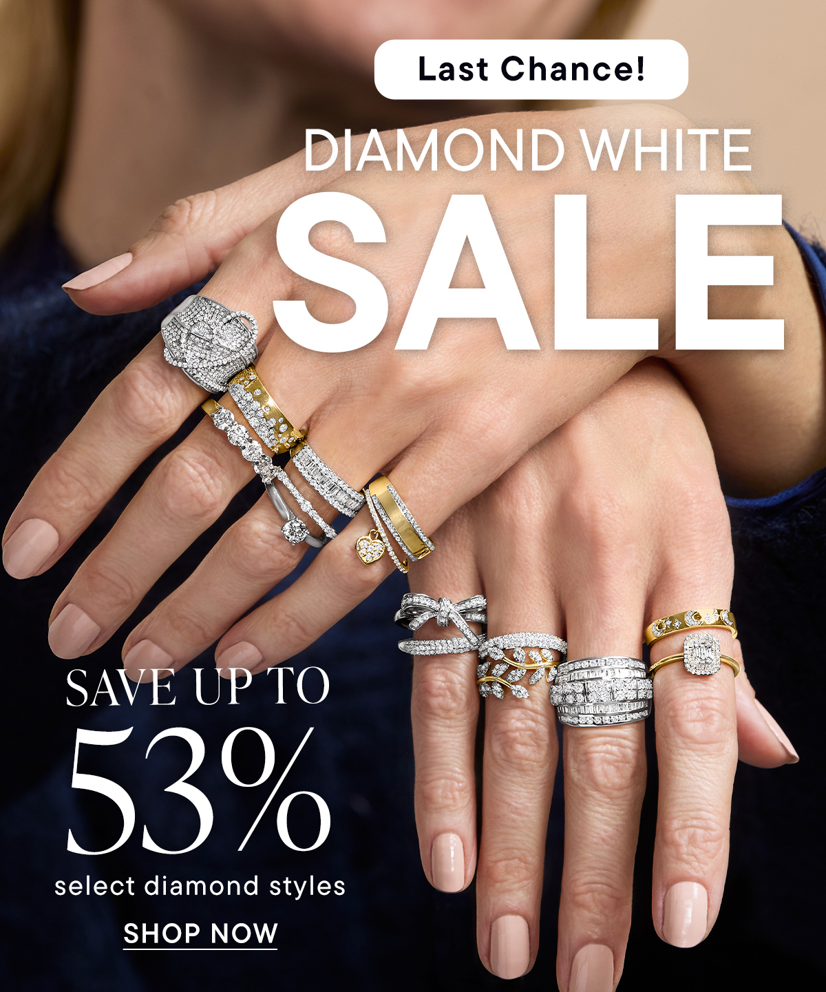 Three Days Only! Diamond White Sale