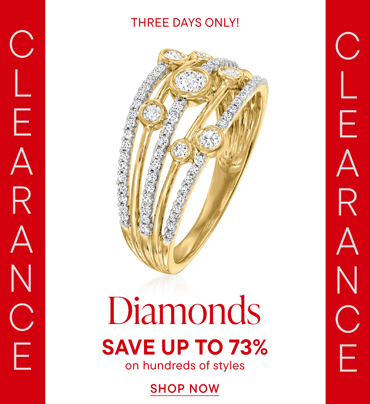 Diamond Clearance. Save Up To 73% on Hundreds of Styles. Shop Now