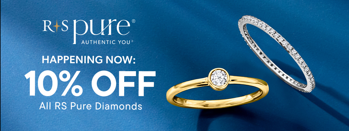 10% Off All RS Pure Diamonds