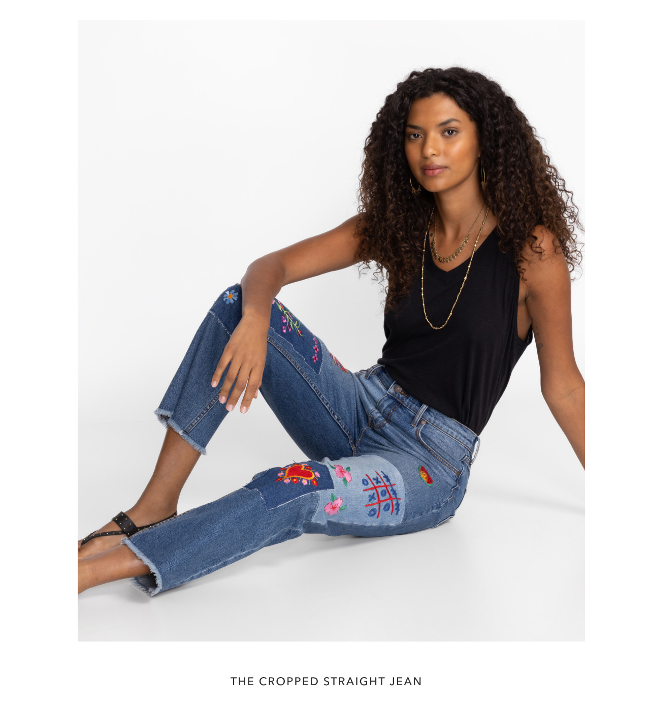 CROPPED STRAIGHT JEAN