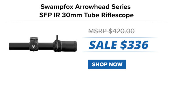 Swampfox Arrowhead Series SFP Tube Riflescope