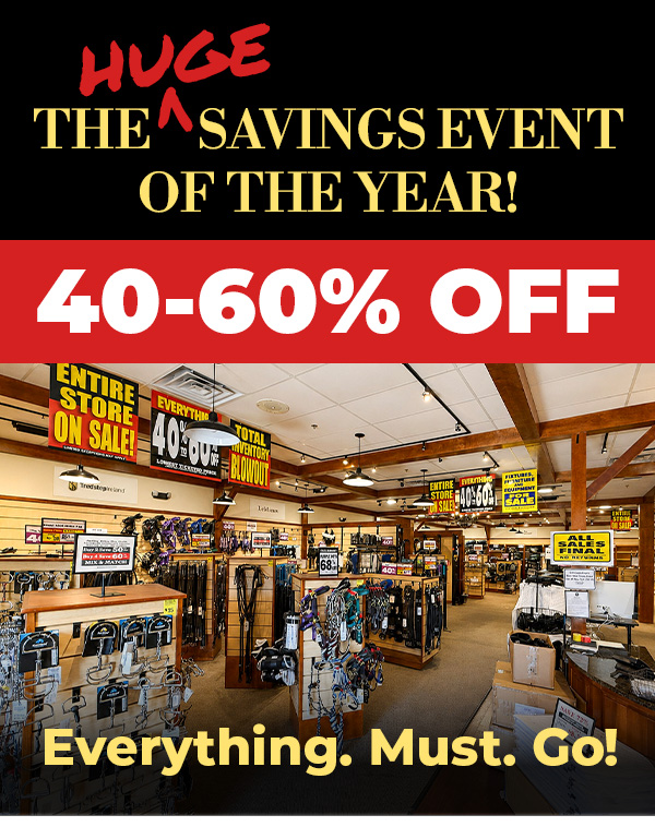 40–60% off at Dover Saddlery