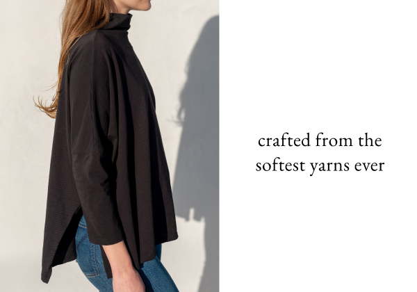 crafted from the softest yarns ever