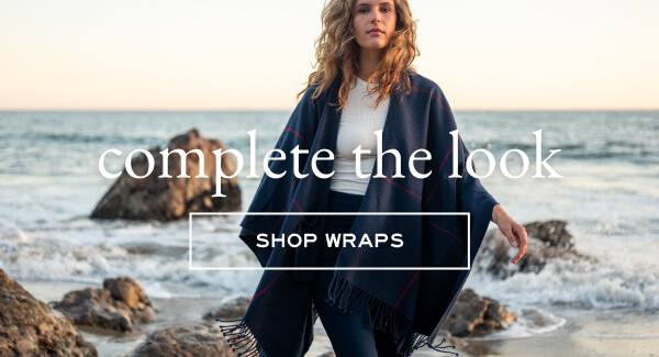 complete the look-shop wraps-image of woman on beach wearing wrap