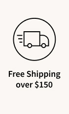 Free Shipping over $150