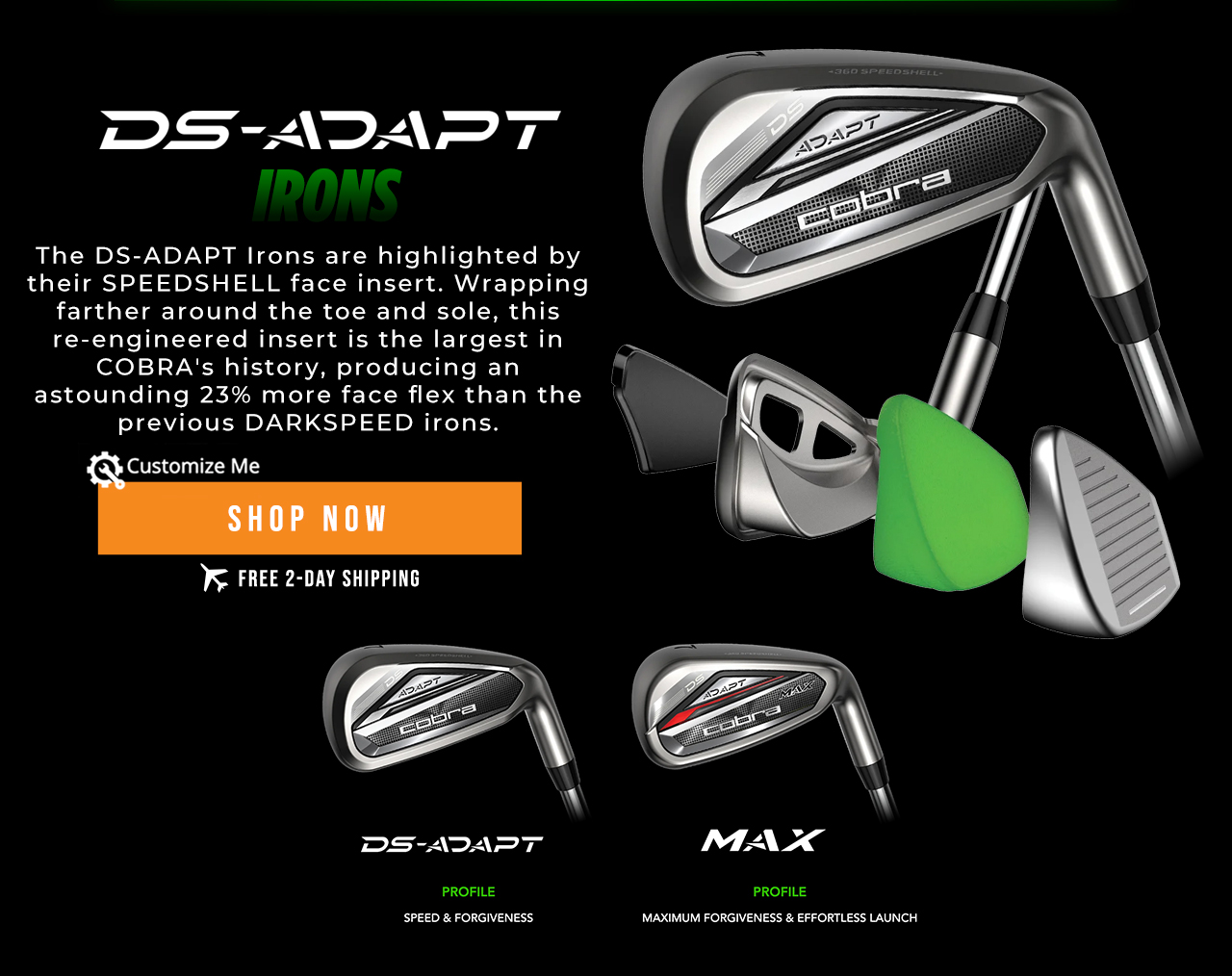 Cobra DS-Adapt Irons