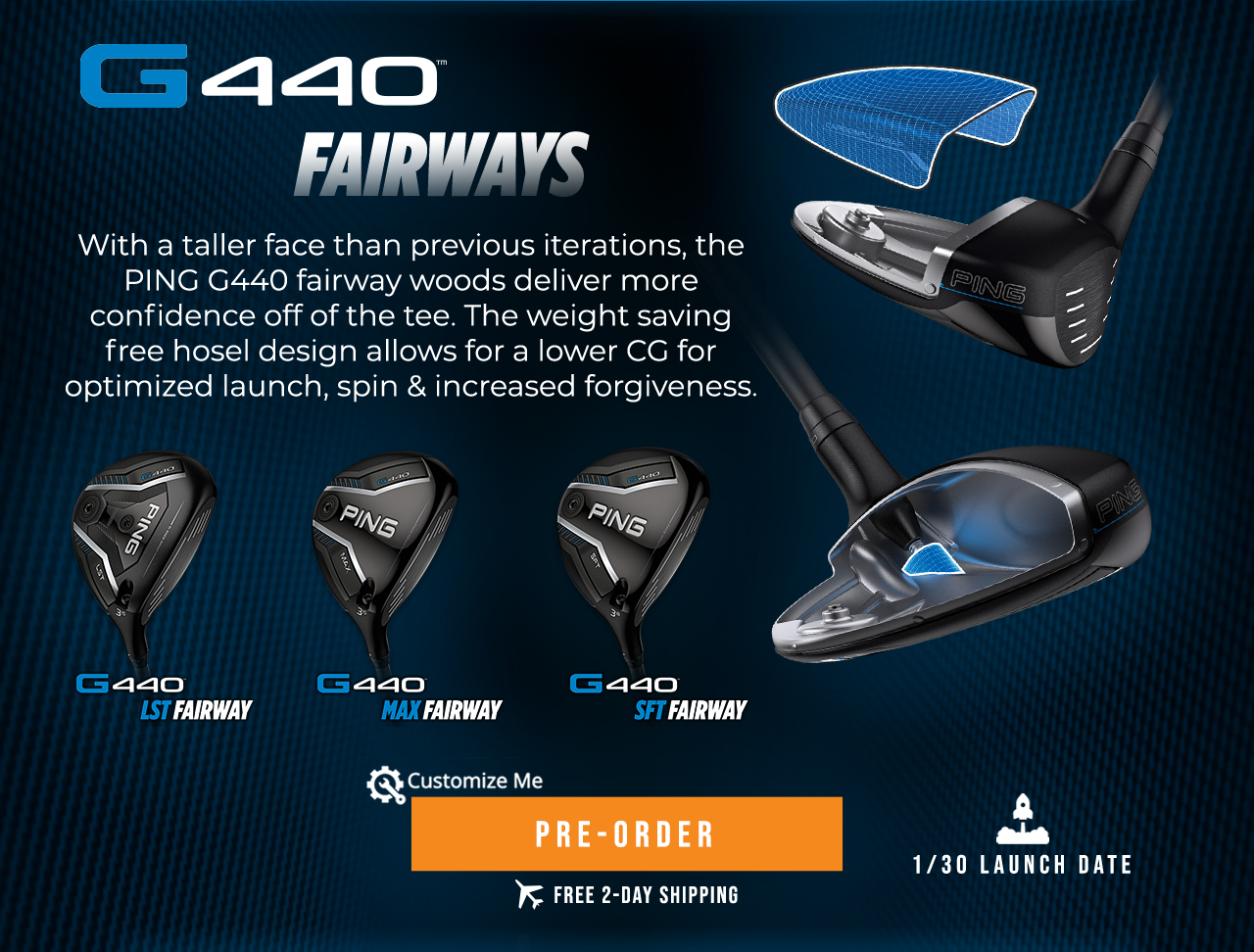 PING G440 Fairway Woods | Pre-Order Now