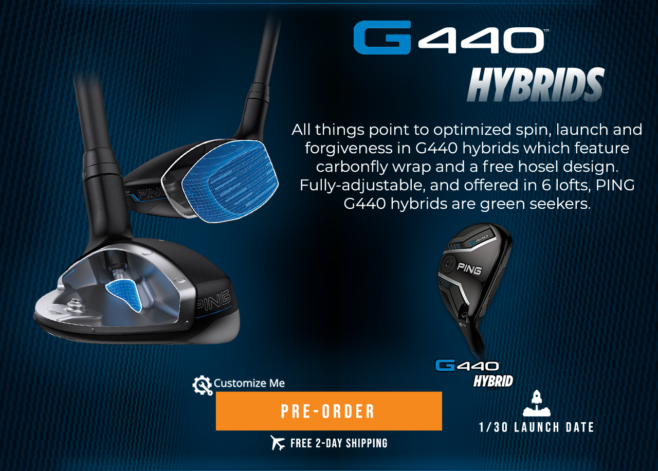 PING G440 Hybrids | Pre-Order Now