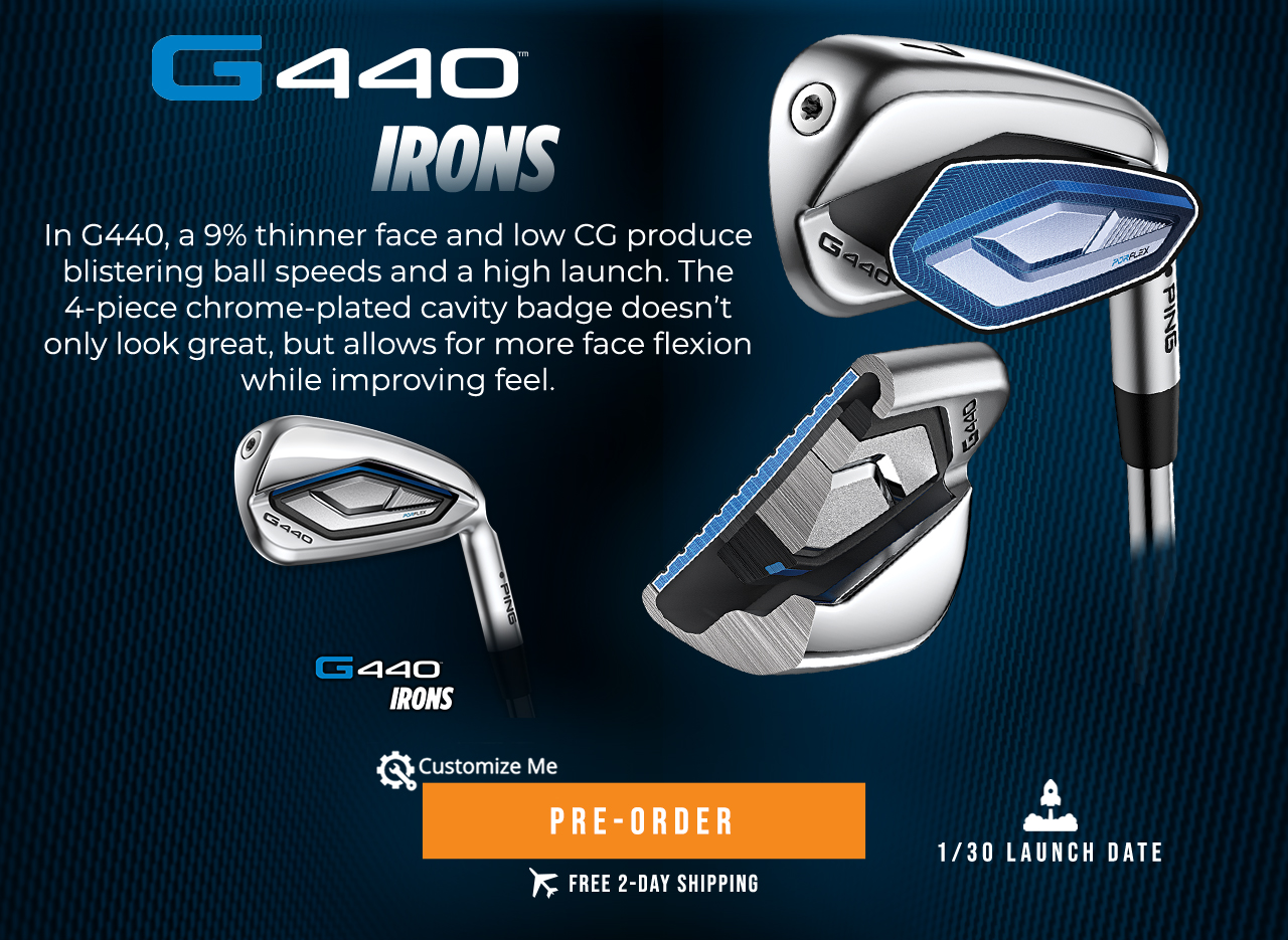 PING G440 Irons | Pre-Order Now