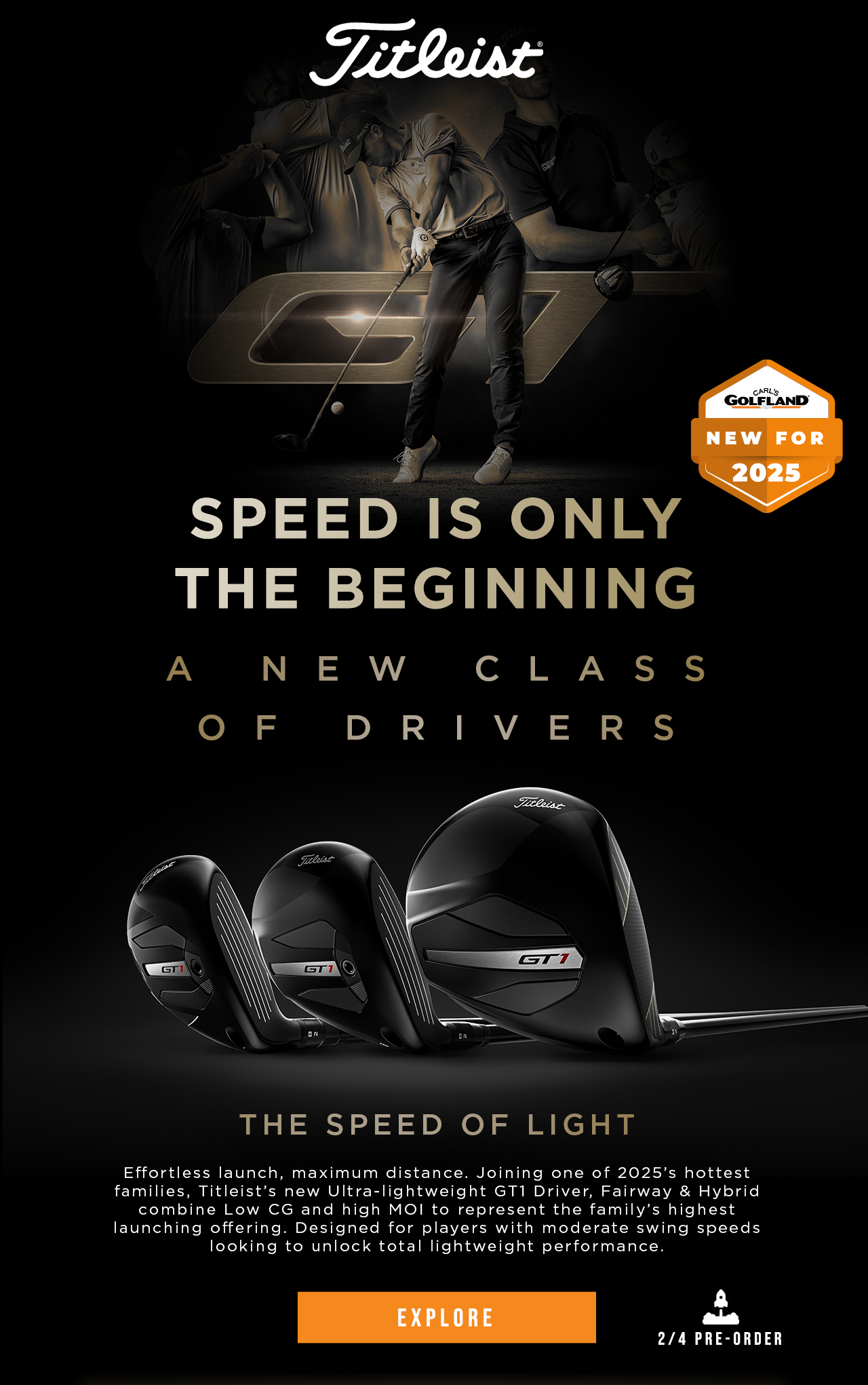 Titleist GT1 Family | Coming SOon