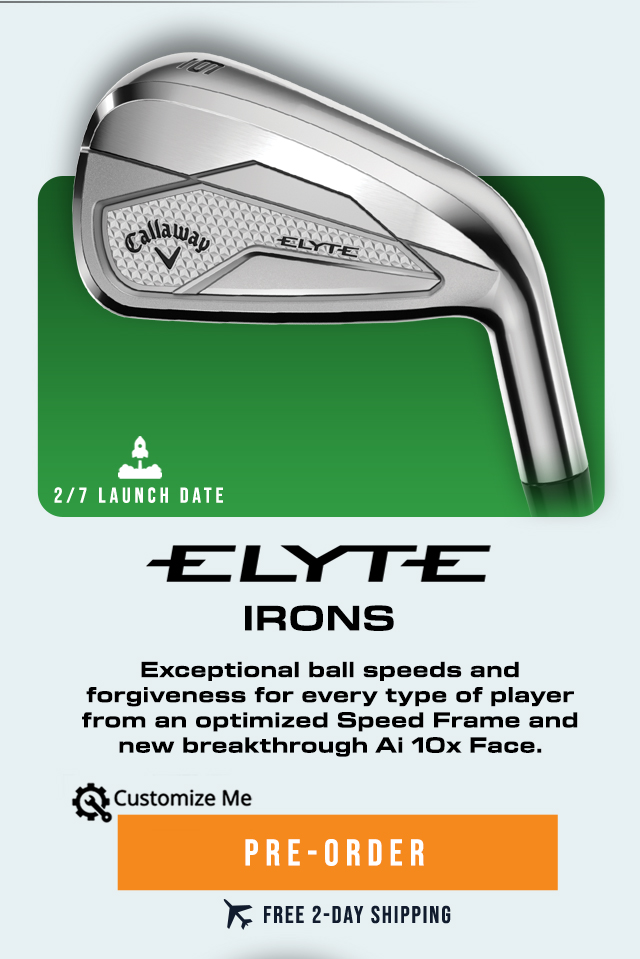 Callaway Elyte Irons | Pre-Order Now