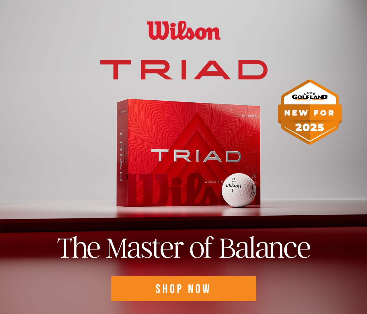 Wilson Triad 2025 Golf Balls