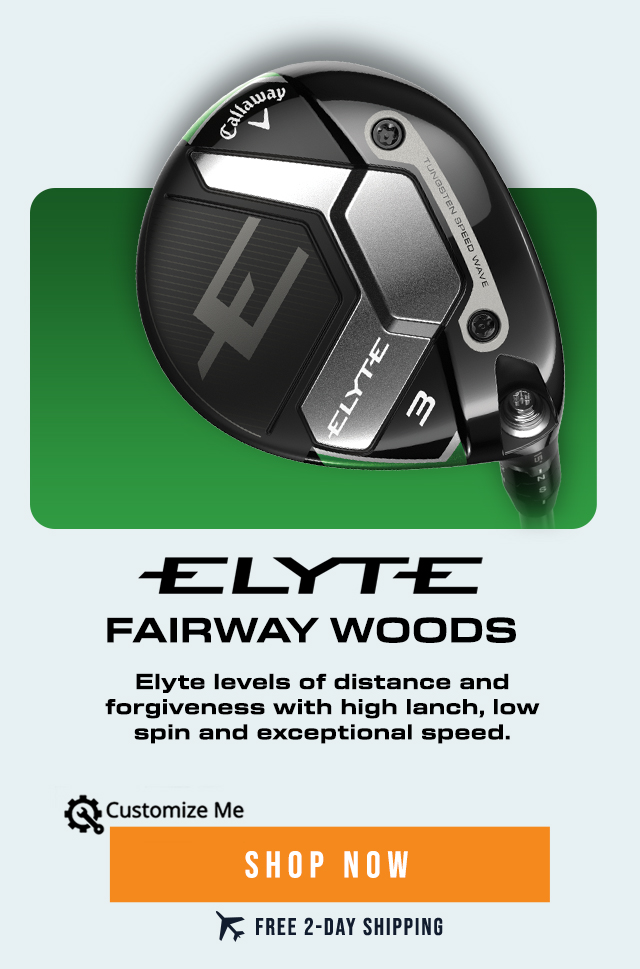 Callaway Elyte Fairway Woods | NEW