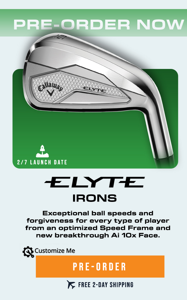 Callaway Elyte Irons | Pre-Order Now