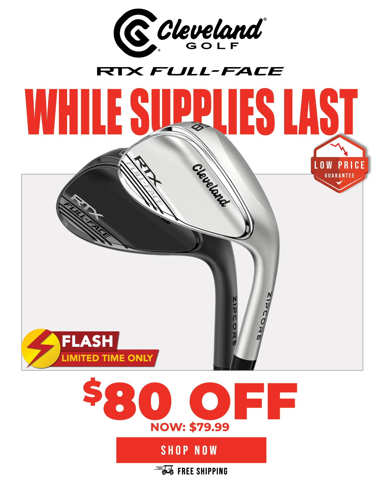 Cleveland RTX Full Face Wedges | FLASH SALE