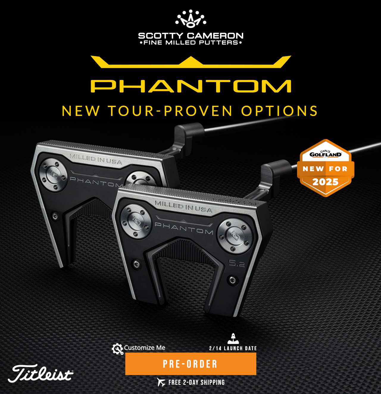 NEW MODELS | Titleist Scotty Cameron Phantom