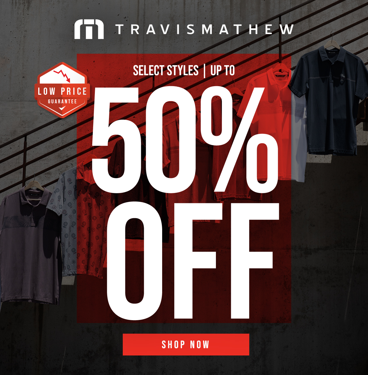 TravisMathew Closeout Apparel