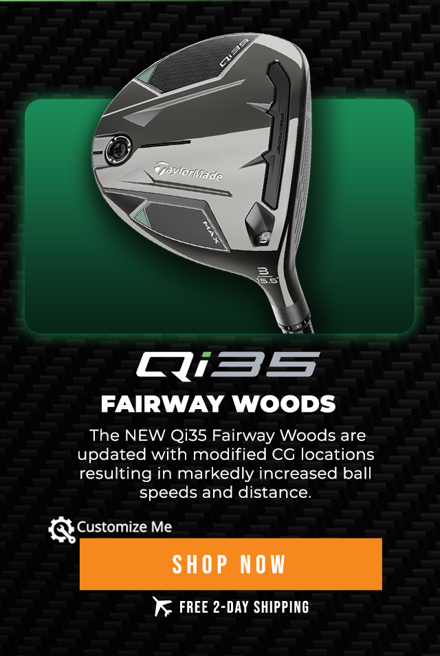 TaylorMade Qi35 Fairway Woods | Shop Now