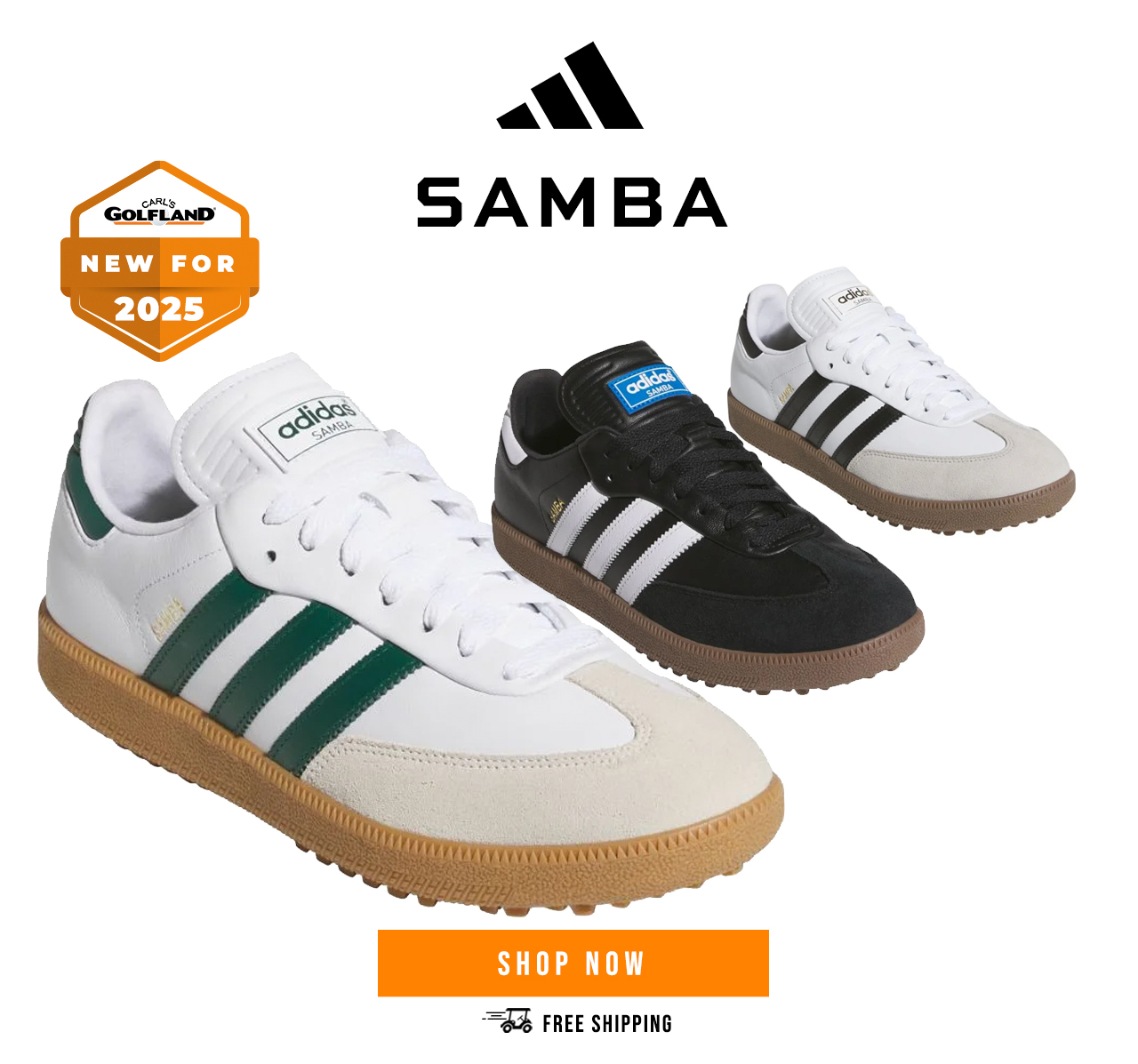 adidas Samba Golf Shoes 2025