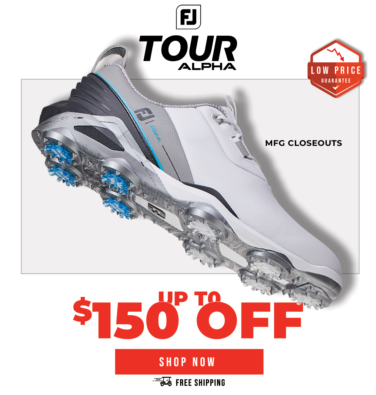 FootJoy Tour Alpha Golf Shoes | MFG Closeouts