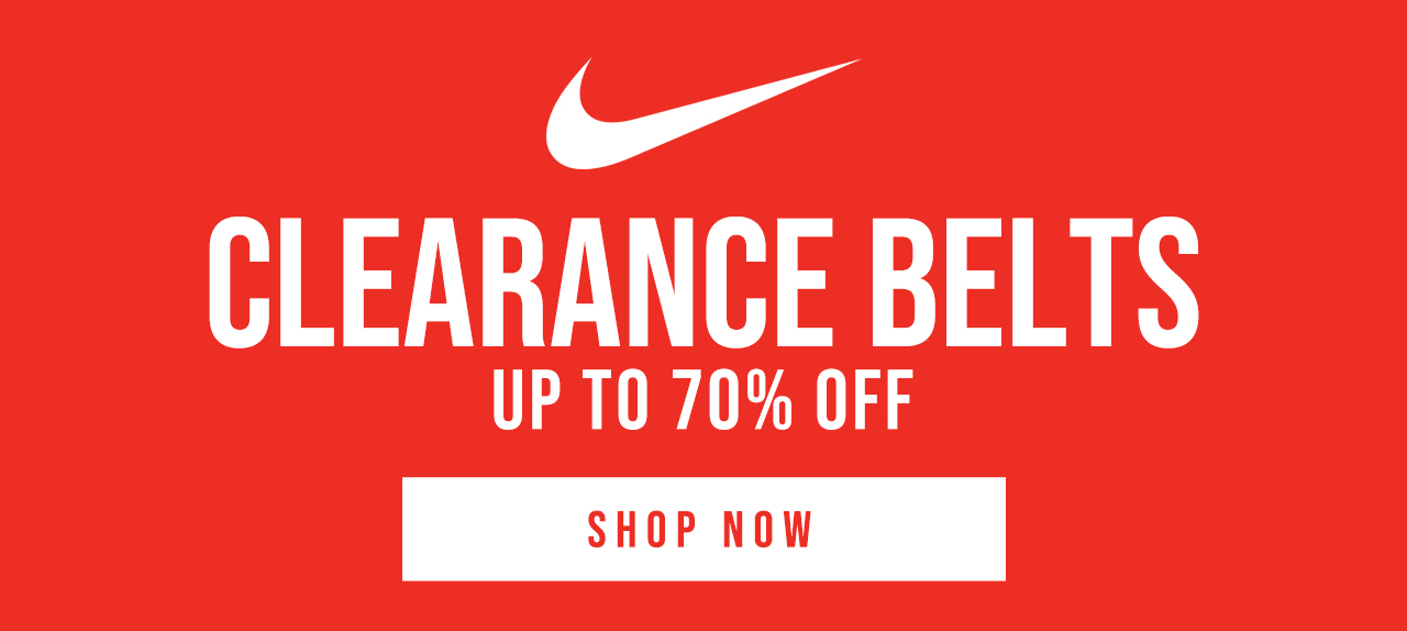 Clearance Nike Belts