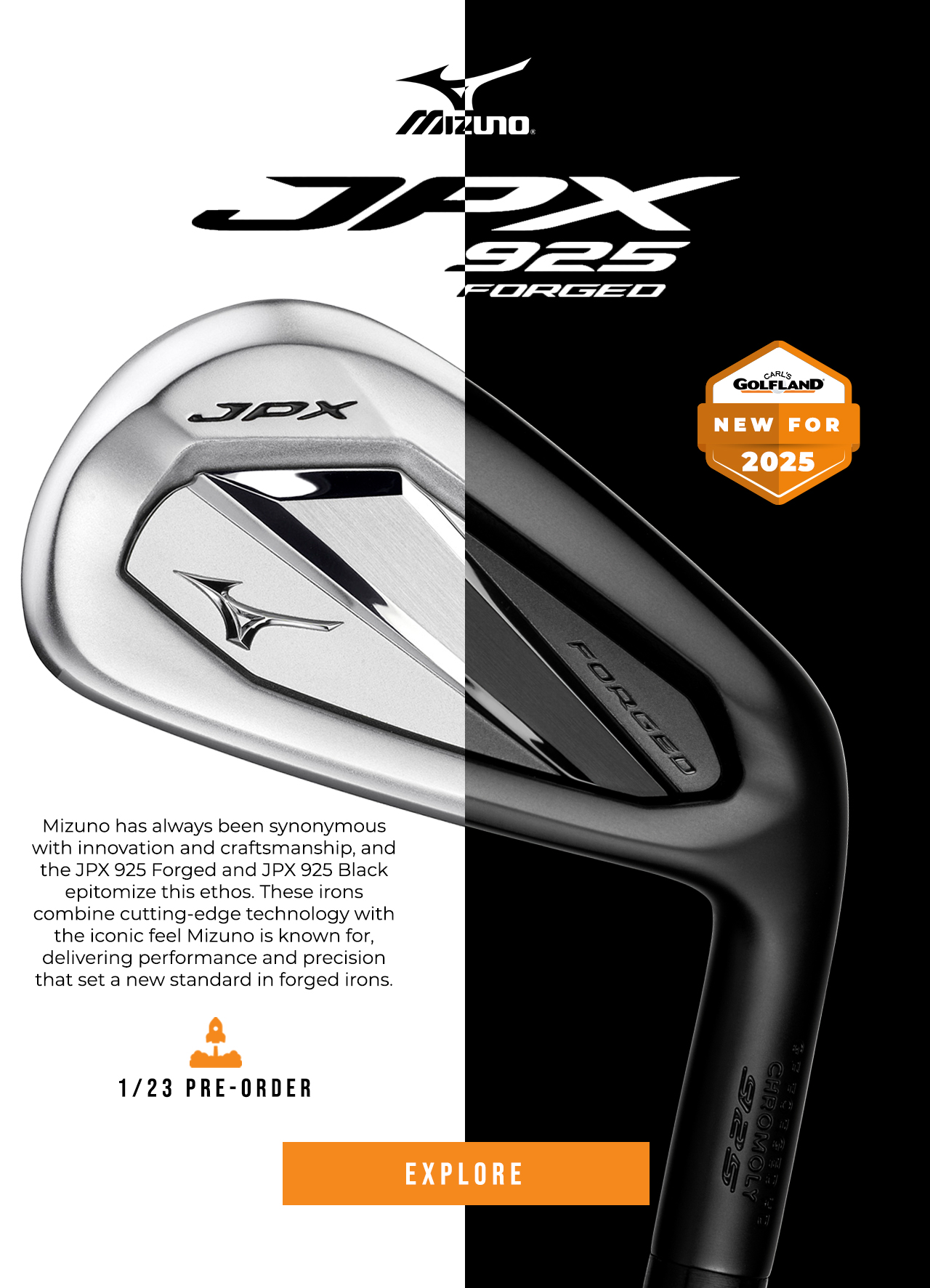 Mizuno JPX925 Forged Irons | Pre-Order