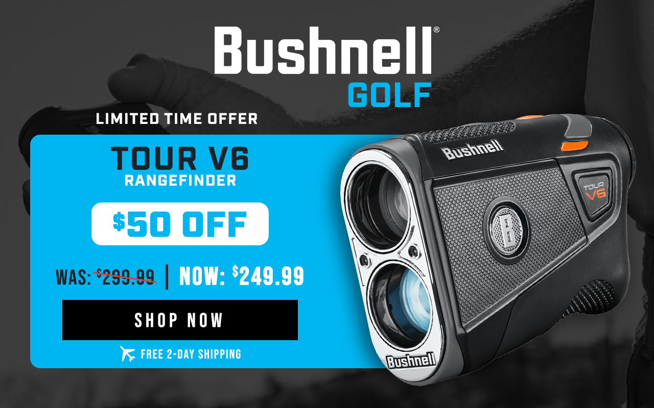 Bushnell Tour V6 Rangefinder | $50 OFF