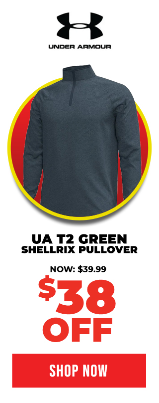 Under Armour T2 Green Shellrix Pullover | FLASH SALE