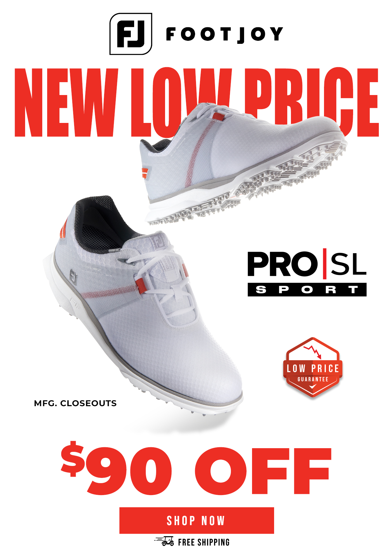 FootJoy ProSL Sport Golf Shoes