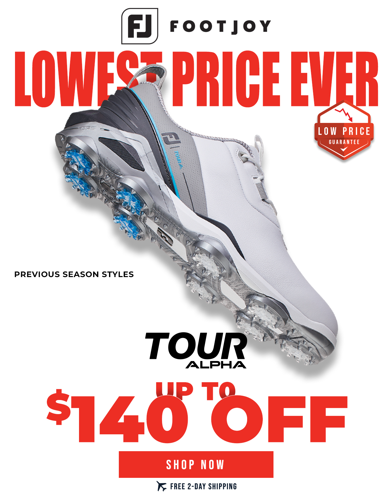 FootJoy Tour Alpha Golf Shoes